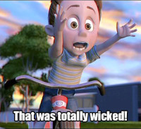 It certainly was, kid from The Incredibles, it certainly was.