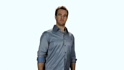 James Van Der Beek is angry with you about something.